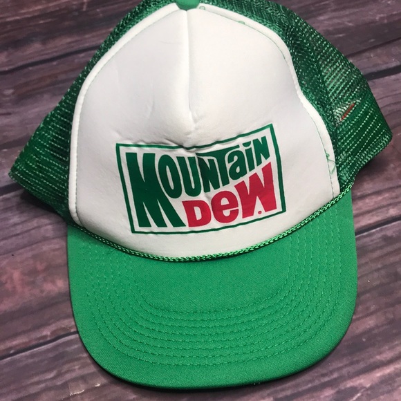 mountain dew trucker hat